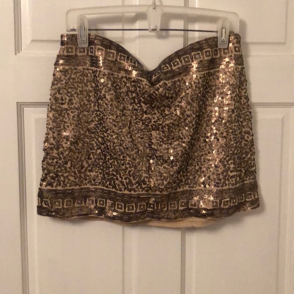 Express Skirts Express Sequin Skirt Poshmark